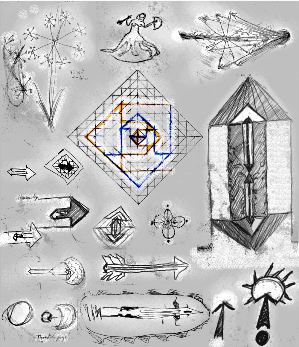  djeleas toile-libre Composition fleches 1 
