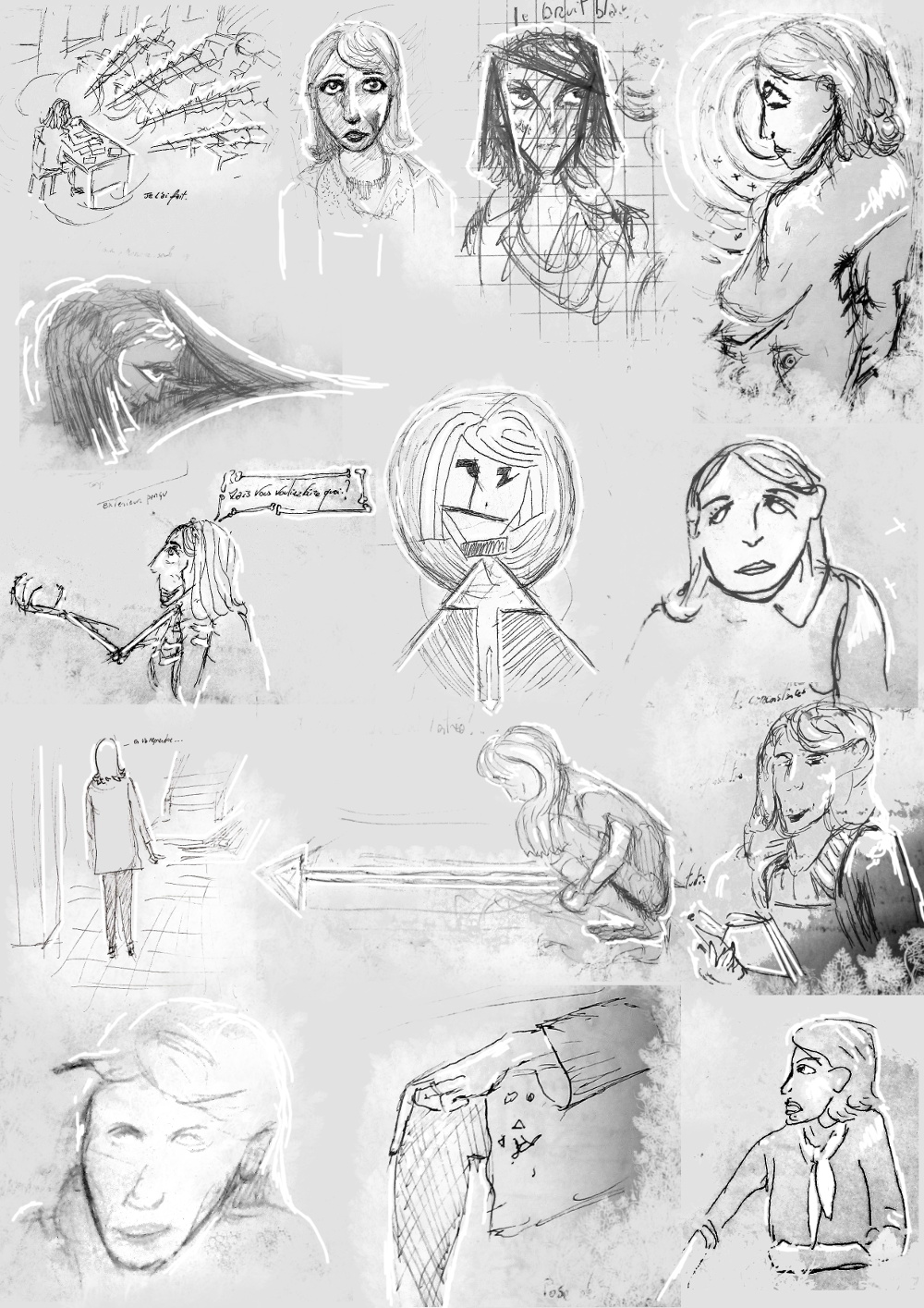  djeleas toile-libre Composition visages 1 